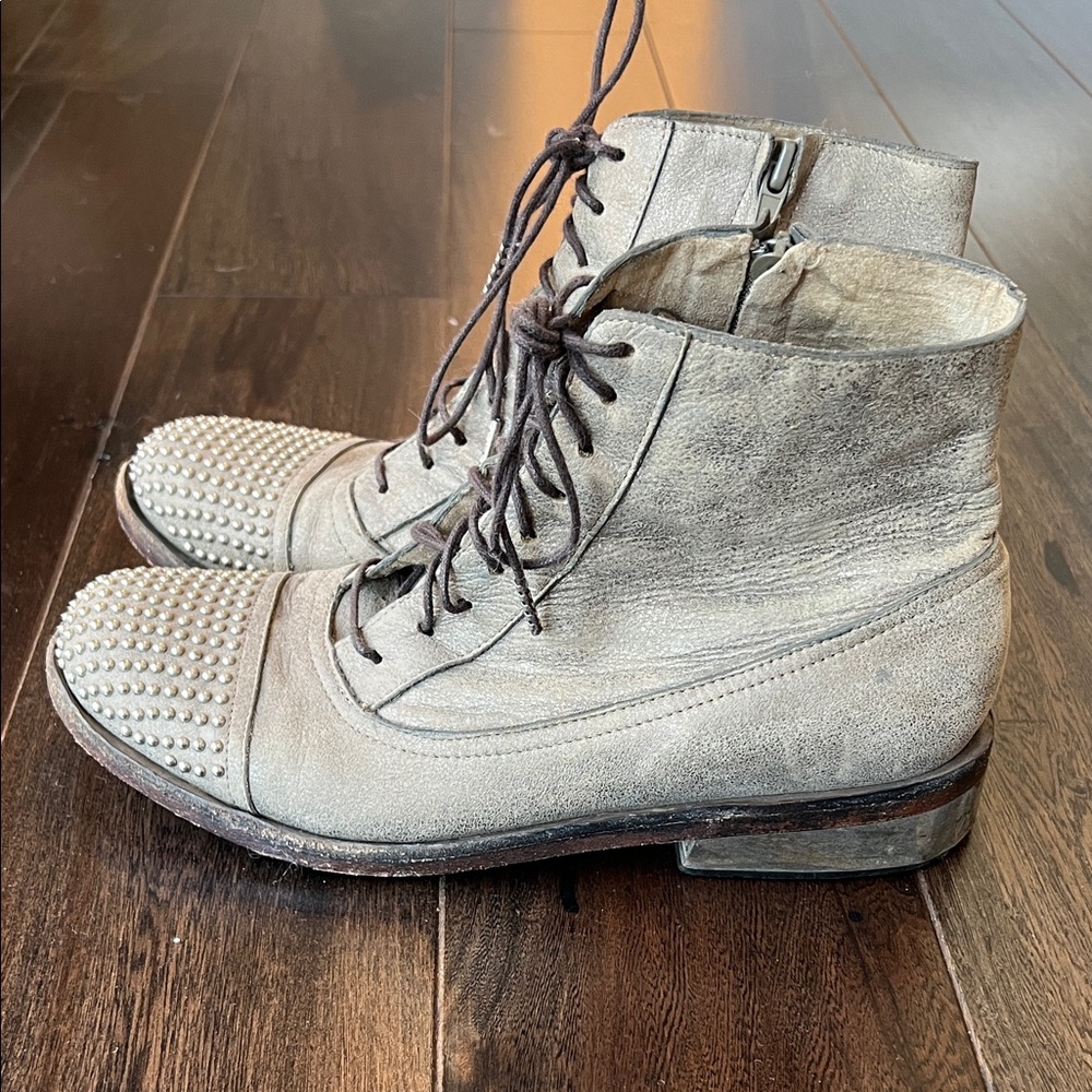 Colleen Cordero Toe Studded Boots